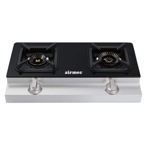 COCINA AIRMEC AM131476 2F GAS CRISTAL TEMPLADO